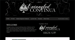 Desktop Screenshot of entangledcontinua.com